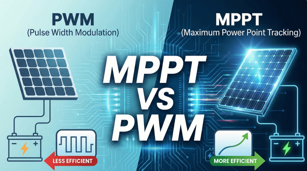 PWM vs MPPT Solar Controllers